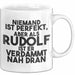 Rudolf Tasse Niemand Ist Perfekt, Aber Als Rudolf Ist Er Verdammt Nah Dran Weiß Trendation