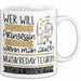 Musikredakteurin Tasse Geschenk Spruch Wer Will Schon Prinzessin Sein Wenn Man Auch Musikredakteurin Sein Kann Weiß Trendation