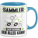 Sammler Tasse Geschenk für Sammler Der Mann Der Alles Kann Geschenkidee zum Geburtstag Blau Trendation