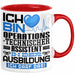 Operationstechnischer Assistent Ausbildung Tasse Geschenk Ich Bin Operationstechnischer Assistent In Der Ausbildung Ich Darf Das Geschenkidee Spruch Rot Trendation