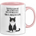 Büroarbeit Kollege Abschied Tasse Geschenk Lustige Geschenkidee Spruch Ein Vögelchen Hat Mir Gezwitschert Dass Du Weggehst Rosa Trendation