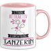 Tänzerin Tasse Geschenk Becher Stark Attraktiv Furchtlos Tänzerin Lustige Geschenkidee Rosa Trendation