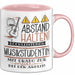 Musikstudentin Tasse Geschenk Lustig Abstand Halten Hochleistungs-Musikstudentin Mit Drang Zur Perfektion Bei Der Arbeit Rosa Trendation