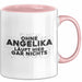Angelika Tasse Ohne Angelika Laeuft Hier Gar Nichts Geschenk Rosa Trendation