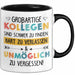 Büroarbeit Kollege Tasse Geschenk Lustige Geschenkidee Spruch Großartige Kollegen Sind Schwer Zu Finden Trendation
