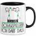 Geschenk für Schauspielerin Tasse Lustige Geschenkidee Geburtstag Ich Bin Schauspielerin Ich Darf Das Trendation