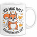 Eichhörnchen Tierliebhaber Tasse Geschenk Lustige Geschenkidee Spruch Ich Mag Halt Einfach Eichhörnchen Weiß Trendation