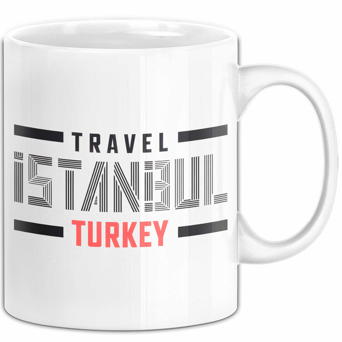 Istanbul Türkei Tasse Geschenk Lustige Geschenkidee Spruch Weiß Trendation
