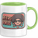 Computerprogrammierer Softwareingenieur Tasse Geschenk Lustige Geschenkidee Spruch Retro Virus Grün Trendation