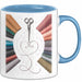 Schneider Tasse Geschenk Lustige Geschenkidee Spruch Für Näh Künstler Blau Trendation