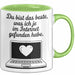 Sarkastischer Sarkasmus Tasse Geschenk Lustige Geschenkidee Spruch Du Bist Das Beste Was Ich Je Im Internet Gefunden Habe Grün Trendation