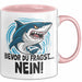 Kollege Tasse Geschenk Bevor Du Fragst Nein Hai Haifisch Geschenkidee Jungs Rosa Trendation
