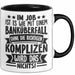 Kollegen Tasse Geschenk Im Job Ist Es Wie Mit Einem Banküberfall Ohne Die Richtigen Komplizen Wird Das Nichts Kaffee-Becher Trendation