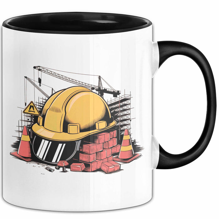 Bauarbeiter Tasse Geschenkidee Bauprofi Lustiger Spruch Geschenkidee Lustig Trendation
