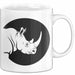 Nashorn Tasse Geschenk Lustige Geschenkidee Spruch Weiß Trendation