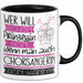 Chorsängerin Tasse Geschenk Spruch Wer Will Schon Prinzessin Sein Wenn Man Auch Chorsängerin Sein Kann Trendation