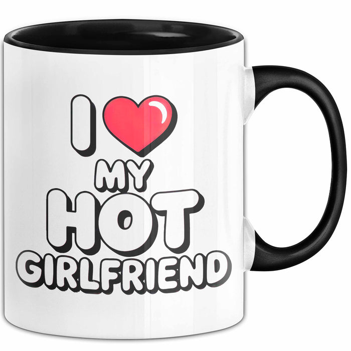 Freundin Tasse Geschenk Liebe Heiße Freundin Romantischer Geschenkidee Lustig Trendation