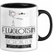 Fluglotsin Weil Es Keinen Schöneren Beruf Gibt Tasse Geschenk für Eine Fluglotsin Lustig Schwarz Trendation