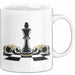 Schachspieler Tasse Geschenkidee Strategie Meister Lustiger Geschenkidee Lustig Weiß Trendation