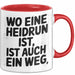 Heidrun Tasse Geschenk Wo Eine Heidrun Ist Ist Auch Ein Weg Geschenkidee Becher mit Name Rot Trendation