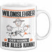 Wildnislehrer Tasse Geschenk für Wildnislehrer Der Mann Der Alles Kann Geschenkidee zum Geburtstag Weiß Trendation