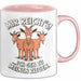 Ziegenbauer Ziegen Tier Tasse Geschenk Lustige Geschenkidee Spruch Mir Reichts Ich Geh Zu Meinen Ziegen Rosa Trendation