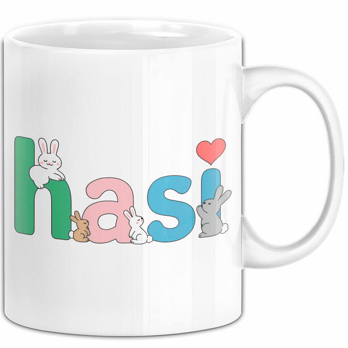 Kaninchen Hase Tierliebhaber Tasse Geschenk Lustige Geschenkidee Spruch Hasi Trendation