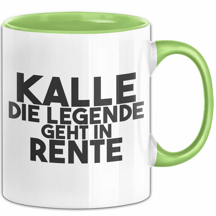 Kalle Tasse Kalle – Die Legende Geht In Rente Geschenk