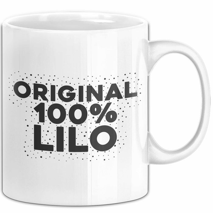 Lilo Tasse Original 100% Lilo Geschenk Weiß Trendation
