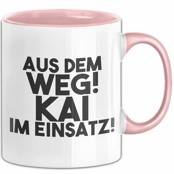 Kai Tasse Aus Dem Weg! Kai Im Einsatz! Geschenk
