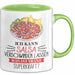 Salsa-Liebhaber Tasse Geschenk Ich Kann Salsa Verschwinden Lassen Was Ist Deine Superkraft Becher Geschenkidee Salsa Kaffee-Becher Grün Trendation
