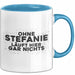 Stefanie Tasse Ohne Stefanie Laeuft Hier Gar Nichts Geschenk Blau Trendation