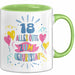 18. Geburtstag Tasse Geschenk Männer Frauen Lustig Alles Gute Zum Geburtstag 18er Geburtstags Grüße Geschenkidee Grün Trendation