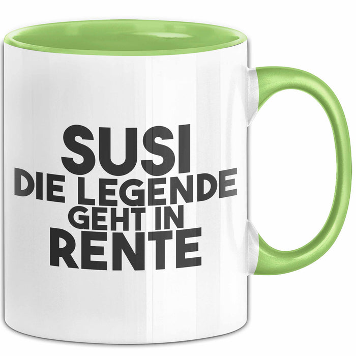 Susi Tasse Susi – Die Legende Geht In Rente Geschenk