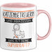 Katzenbetreuerin Und Prinzessin Tasse Geschenk Für Eine Katzenbetreuerin Geburtstag Was Ist Deine Superkraft Rosa Trendation