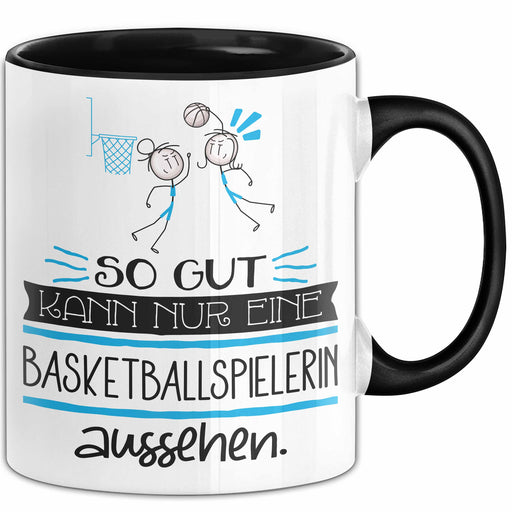 Basketballspielerin Geschenk Tasse So Gut Kann Nur Eine Basketballspielerin Aussehen Geschenkidee Geburtstag Weihnachten Lustig Trendation