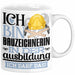Bauzeichnerin Ausbildung Start Geschenk Tasse Ich Bin Bauzeichnerin In Der Ausbildung Ich Darf Das Kaffee-Becher Geschenkidee Weiß Trendation