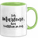 Marlene Tasse Ich Marlene, Bin Vollkommen Geschenk Grün Trendation