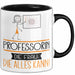 Professorin Geschenk Tasse Becher Die Frau Die Allen Kann Geschenkidee für eine Professorin Lustig Trendation
