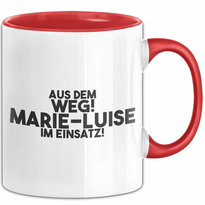 Marie-Luise Tasse Aus Dem Weg! Marie-Luise Im Einsatz! Geschenk