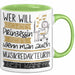 Musikredakteurin Tasse Geschenk Spruch Wer Will Schon Prinzessin Sein Wenn Man Auch Musikredakteurin Sein Kann Grün Trendation