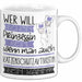 Katzenschutzaktivistin Tasse Geschenk Spruch Wer Will Schon Prinzessin Sein Wenn Man Auch Katzenschutzaktivistin Sein Kann Weiß Trendation