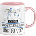 Musikjournalistin Tasse Geschenk Ich Bin Musikjournalistin Und Du So Geschenkidee Lustiger Spruch Becher Rosa Trendation