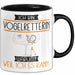 Vogelretterin Tasse Geschenk Ich Bin Vogelretterin Warum Weil Ich Es Kann Geschenkidee Geburtstag Trendation