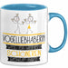 Vogelliebhaberin Weil Es Keinen Schöneren Beruf Gibt Tasse Geschenk für Eine Vogelliebhaberin Lustig Blau Trendation
