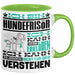 Hundefrisör Geschenk Kaffee-Tasse Geschenkidee für Hundefrisör Ich Bin Hundefrisör Ich Kann Es Dir Erklären Jedoch Nicht Für Dich Verstehen Spruch Lustig Grün Trendation