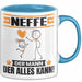 Neffe Tasse Geschenk für Neffe Der Mann Der Alles Kann Geschenkidee zum Geburtstag Blau Trendation