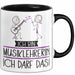 Geschenk für Musiklehrerin Tasse Lustige Geschenkidee Geburtstag Ich Bin Musiklehrerin Ich Darf Das Trendation