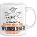 Wildnislehrer Geschenk Tasse So Gut Kann Nur Ein Wildnislehrer Aussehen Geschenkidee Kaffee-Becher Weiß Trendation
