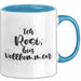 Rosi Tasse Ich Rosi, Bin Vollkommen Geschenk Blau Trendation